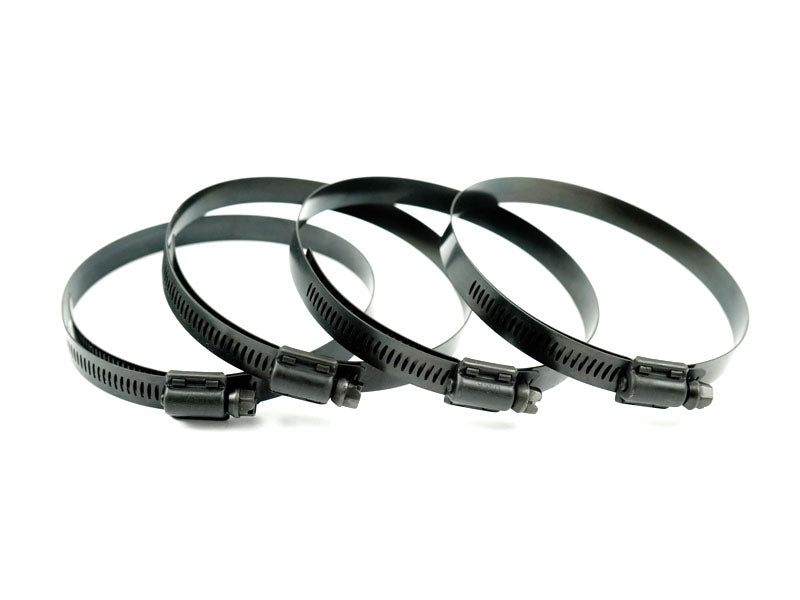BLACK Hose Clamps – Premium Quality Stainless – BREEZE