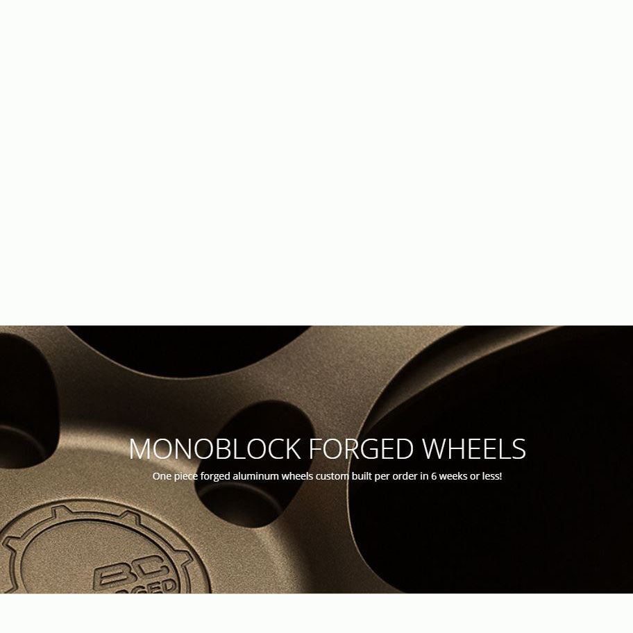 Monoblock Forged Wheels