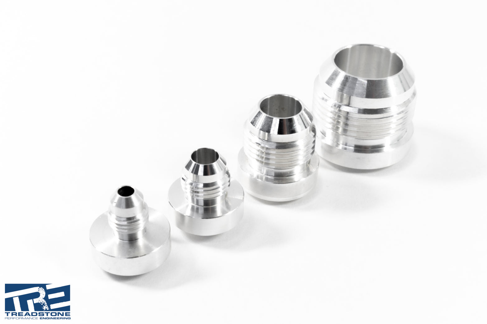 AN MALE ALUMINUM WELD BUNGS (CHOOSE YOUR SIZE)