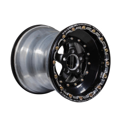 Keizer Wheels - 15-Verbrand-Forged-BL-Black & Machined - 135 Angle