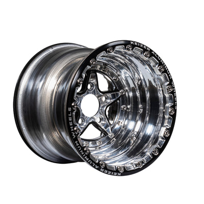 Keizer Wheels - 15-Verbrand-Forged-BL-Polished & Machined - 315 Angle