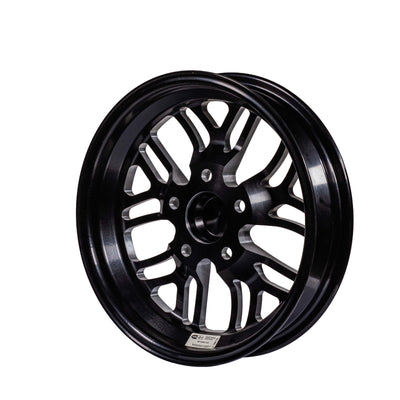 Keizer Wheels - 17-Beurt-F-Black & Machined - 225 Angle