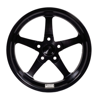 Keizer Wheels - 17-Full-House-F-Black & Machined - Back
