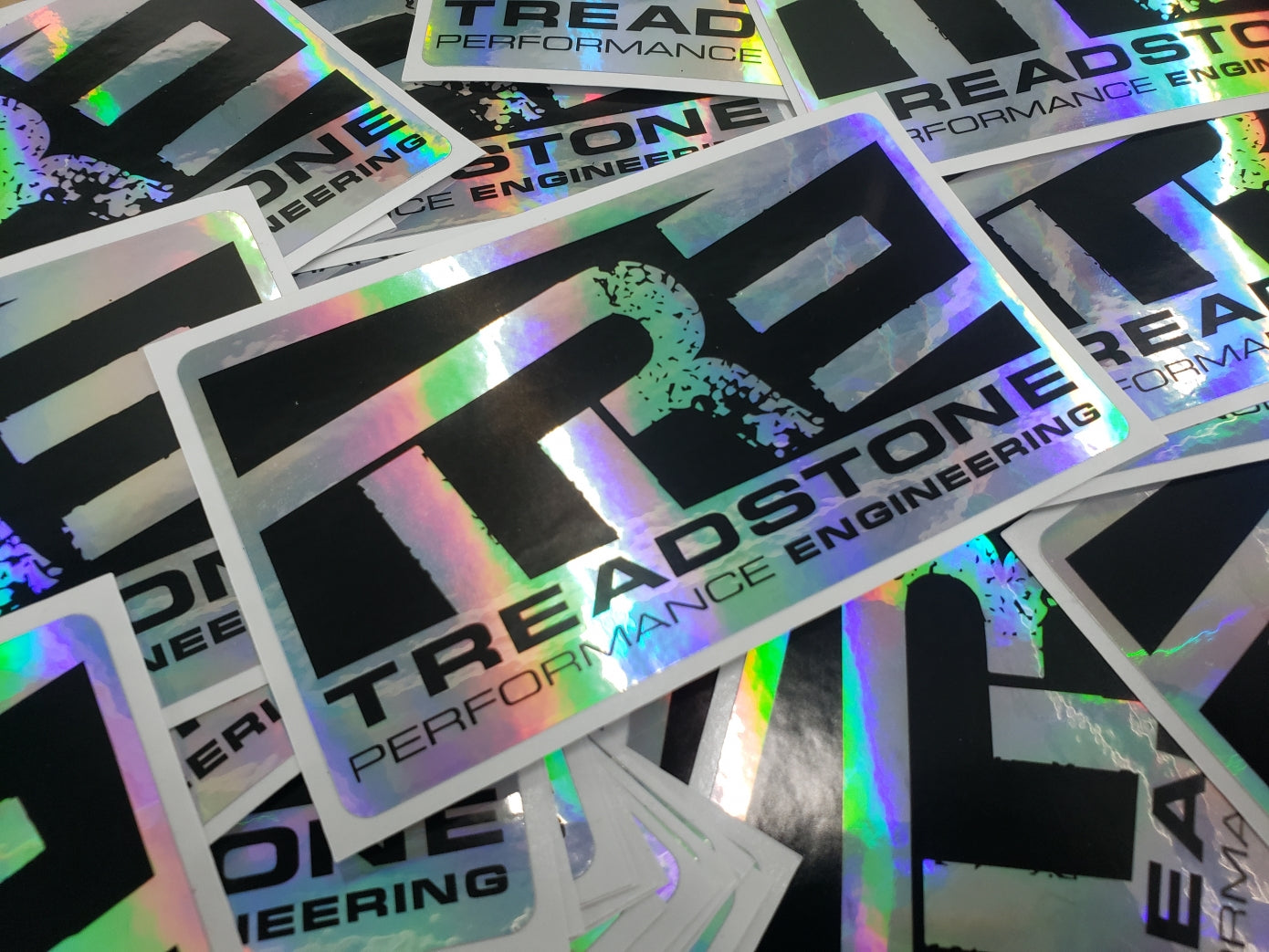 TREADSTONE TRE LOGO HOLOGRAPHIC STICKER