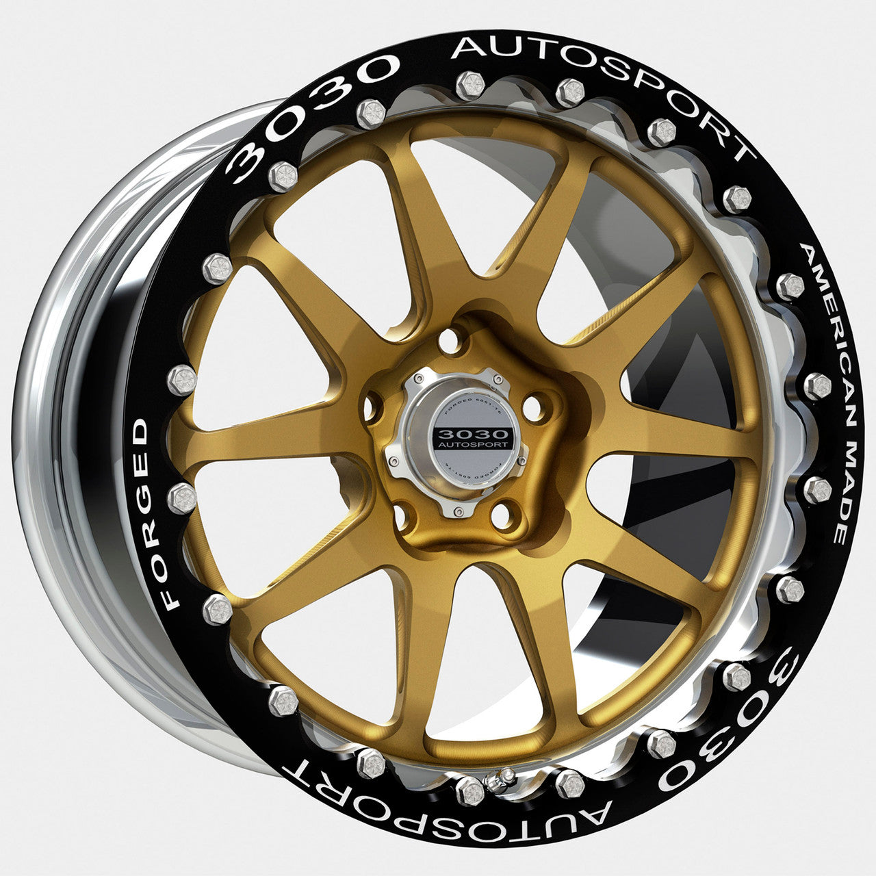 Drag Ops Series: MACH 10 17" Modern Muscle Single Beadlock