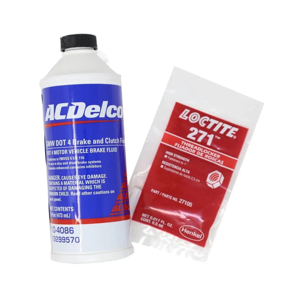 Clutch Fluids – 16 Oz Dot 4 and .5ML Red Loctite