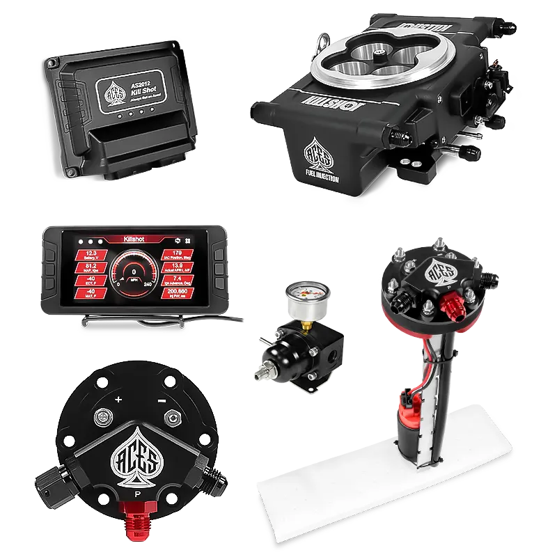 Killshot Classic 4-bbl EFI System - Synergy Raceparts Killshot Classic 4-bbl EFI System - Synergy Raceparts