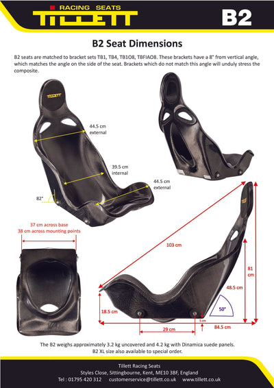Tillett B2 Seats