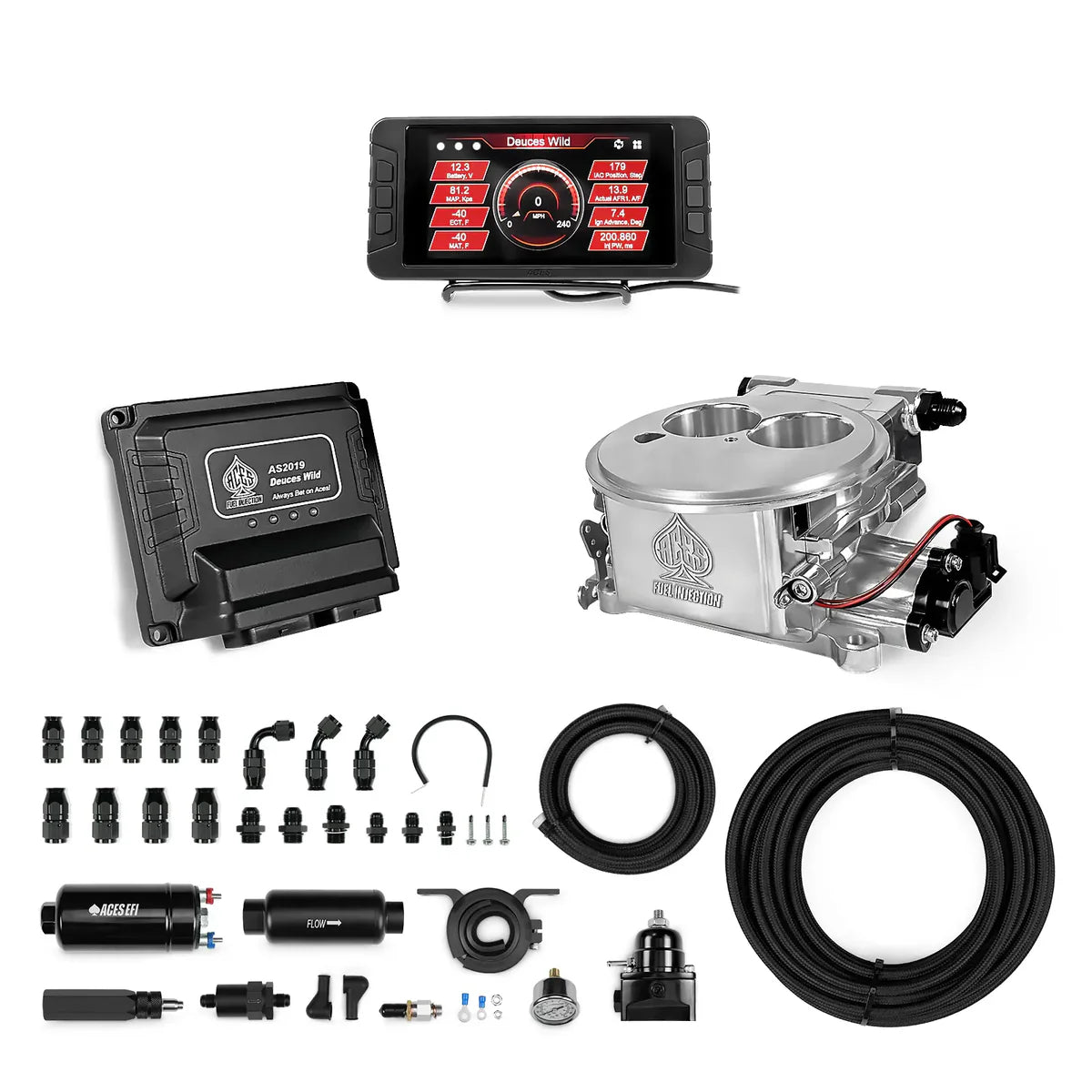 Deuces Wild 2-bbl EFI Fuel Kits - Synergy Raceparts