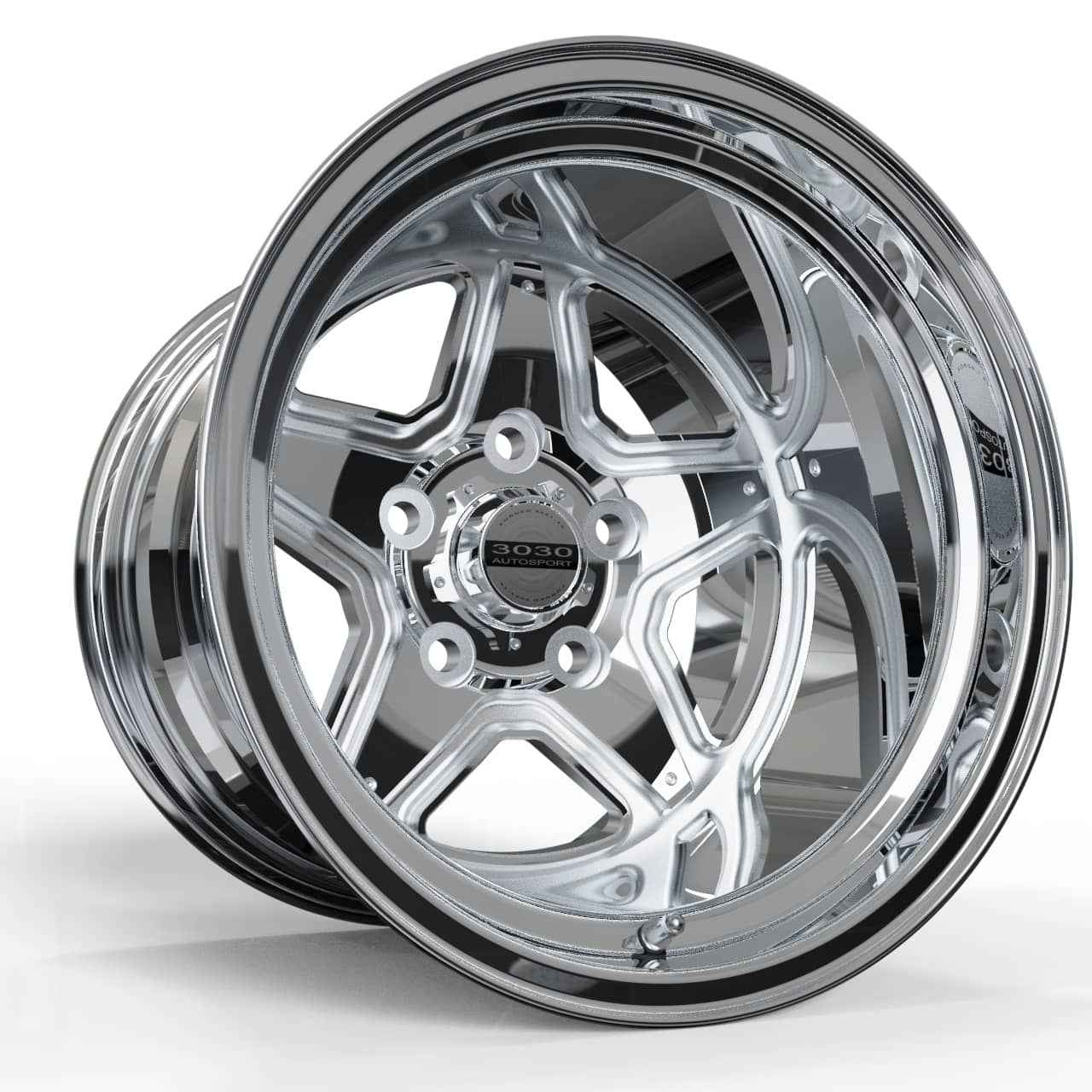 Drag Ops Series: 1320 15" Forged Drag Racing Wheel