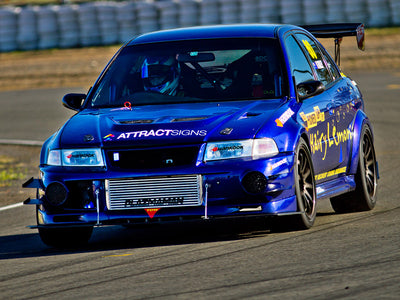 EVO 4-6 RACE SWEPT BACK INTERCOOLER