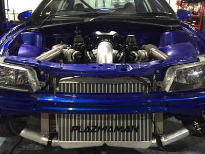 PLAZMAMAN TWIN ENTRY 100MM PRO SERIES INTERCOOLER