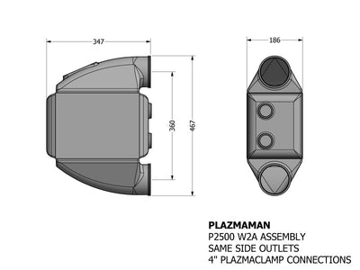 Plazmaman PX-2500 – Billet XTREME Series W2A – 2500hp