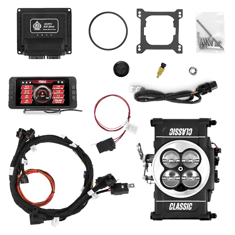 Killshot Classic 4-bbl EFI System - Synergy Raceparts Killshot Classic 4-bbl EFI System - Synergy Raceparts