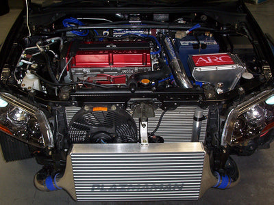 EVO 4-6 RACE SWEPT BACK INTERCOOLER