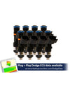 1000CC (110 LBS/HR AT OE 58 PSI FUEL PRESSURE) FIC FUEL INJECTOR CLINIC INJECTOR SET FOR DODGE HEMI SRT-8, 5.7 (HIGH-Z)