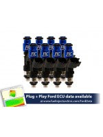 525CC (50 LBS/HR AT 43.5 PSI FUEL PRESSURE) FIC FUEL INJECTOR CLINIC INJECTOR SET FOR MUSTANG GT (2005+)/GT350 (2015-2016)/ BOSS 302 (2012-2013)/COBRA (1999-2004) (HIGH-Z)