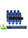 1200CC (130 LBS/HR AT OE 58 PSI FUEL PRESSURE) FIC FUEL INJECTOR CLINIC INJECTOR SET FOR SBC ENGINES (HIGH-Z)