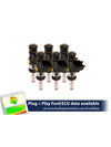 1440CC (140 LBS/HR AT 43.5 PSI FUEL PRESSURE) FIC FUEL INJECTOR CLINIC INJECTOR SET FOR FORD MUSTANG V6 (2011-2017)