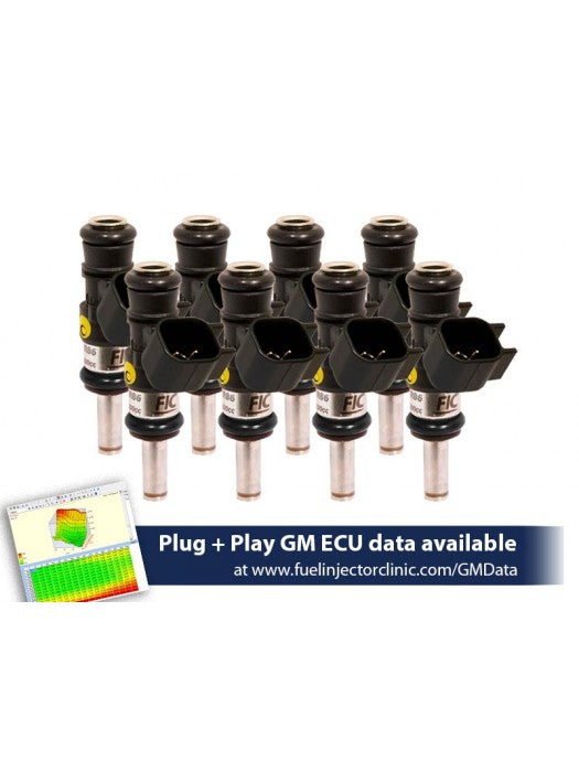 1440CC (160 LBS/HR AT OE 58 PSI FUEL PRESSURE) FIC FUEL INJECTOR CLINIC INJECTOR SET FOR 6.2 TRUCK MOTORS ('09-'13) INJECTOR SETS (HIGH-Z)