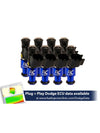 1200CC (130 LBS/HR AT OE 58 PSI FUEL PRESSURE) FIC FUEL INJECTOR CLINIC INJECTOR SET FOR DODGE HEMI SRT-8, 5.7 (HIGH-Z)
