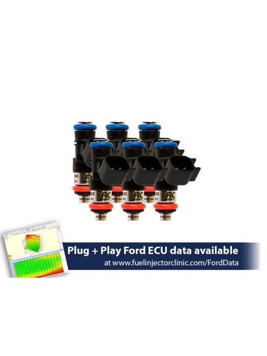 1000CC (95 LBS/HR AT 43.5 PSI FUEL PRESSURE) FIC FUEL INJECTOR CLINIC INJECTOR SET FOR FORD RAPTOR (2017-2019) INJECTOR SETS