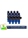 2150CC (200 LBS/HR AT 43.5 PSI FUEL PRESSURE) FIC FUEL INJECTOR CLINIC INJECTOR SET FOR FORD F150 (1985-2003)/FORD LIGHTNING (1993-1995)