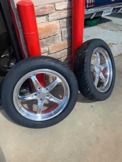 Keizer Wheels - Verbrand-Forged-Polished - With Tires