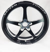 Keizer Wheels - 17-Full-House-F-Black & Machined - Front Angle