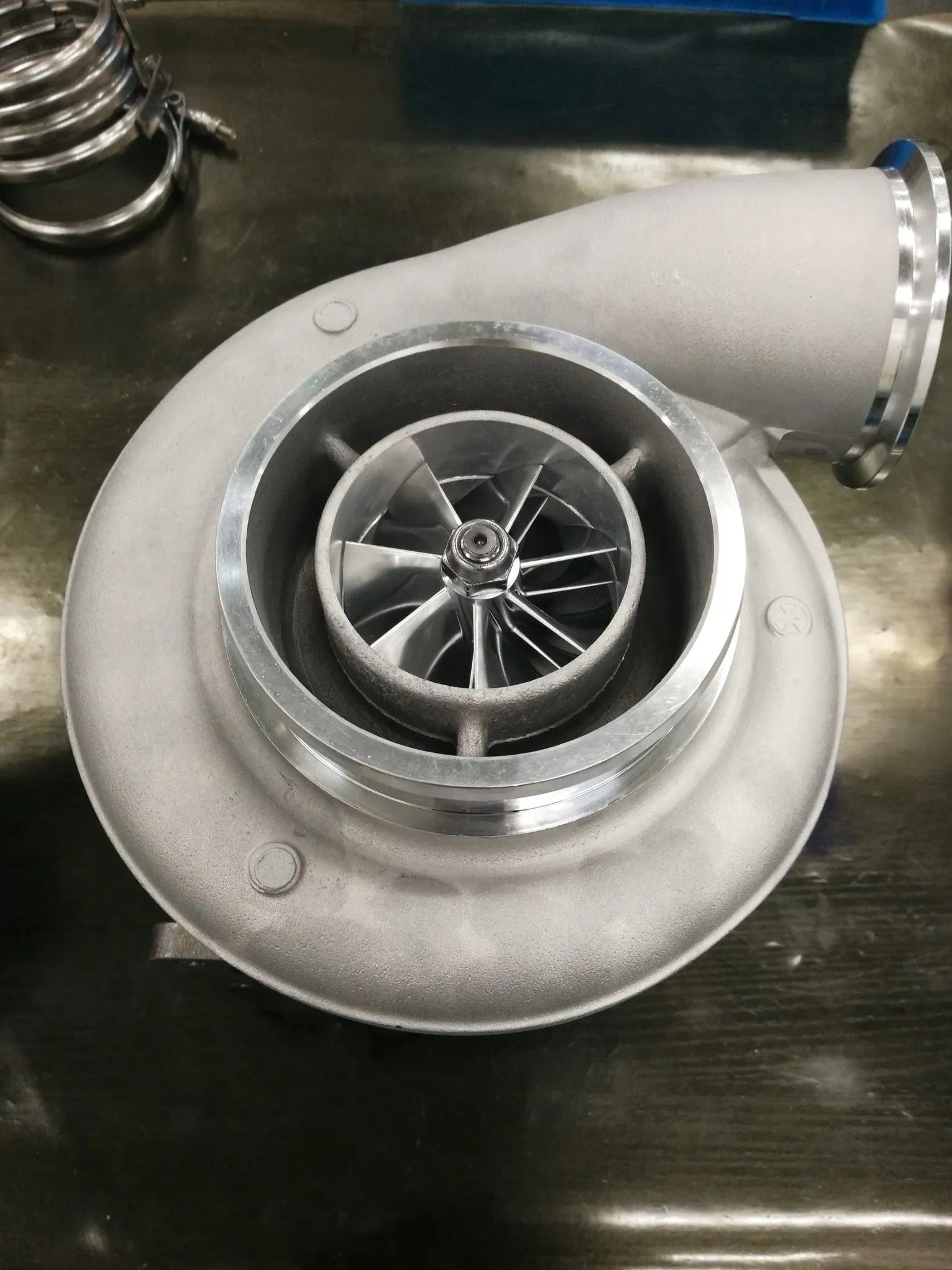 VSR 75mm Billet Compressor 83×75 Turbine 1.10 AR t4 Divided