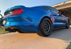 Keizer Wheels - 15-Beurt-Forged-BL-Black-Machined - On Blue Mustang Back View