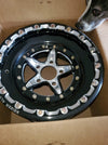 Keizer Wheels - 15-Verbrand-Forged-BL-Black & Machined - In Box Top View