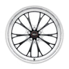 WELD Belmont Drag Gloss Black Wheel with Milled Spokes 18x5 | 5x120 BC | -23 Offset | 2.10 Backspacing - S1578C022N23