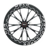 WELD Belmont Beadlock Drag Gloss Black Wheel with Milled Spokes 17x10 | 5x115 BC | +30 Offset | 6.70 Backspacing - S90870071P30
